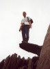 Dave living life on the edge!
